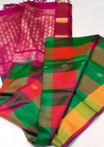 SOFT SILK SAREE WITH BLOUSE